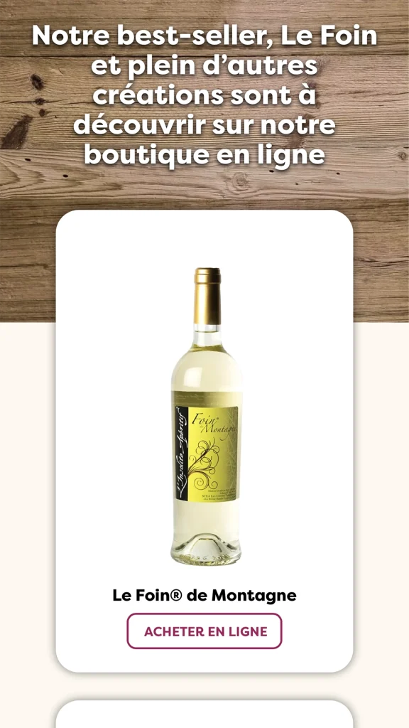 Aperçu de la création du site internet de la boutique Apéritifs Insolites à La Bresse et Gérardmer réalisé par Cercledesign, agence de communication dans les Vosges (88)