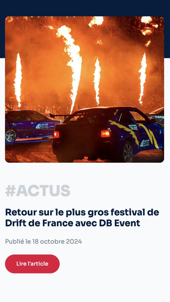 Aperçu de la création du site internet de DB Event à Grenoble réalisé par Cercledesign à La Bresse dans les Vosges (88)