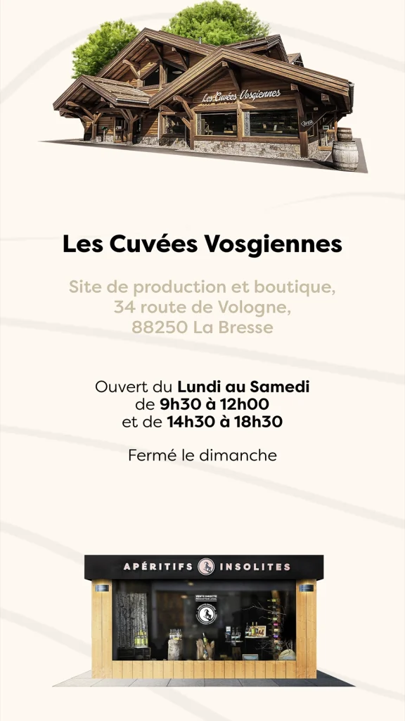 Aperçu de la création du site internet de la boutique Apéritifs Insolites à La Bresse et Gérardmer réalisé par Cercledesign, agence de communication dans les Vosges (88)