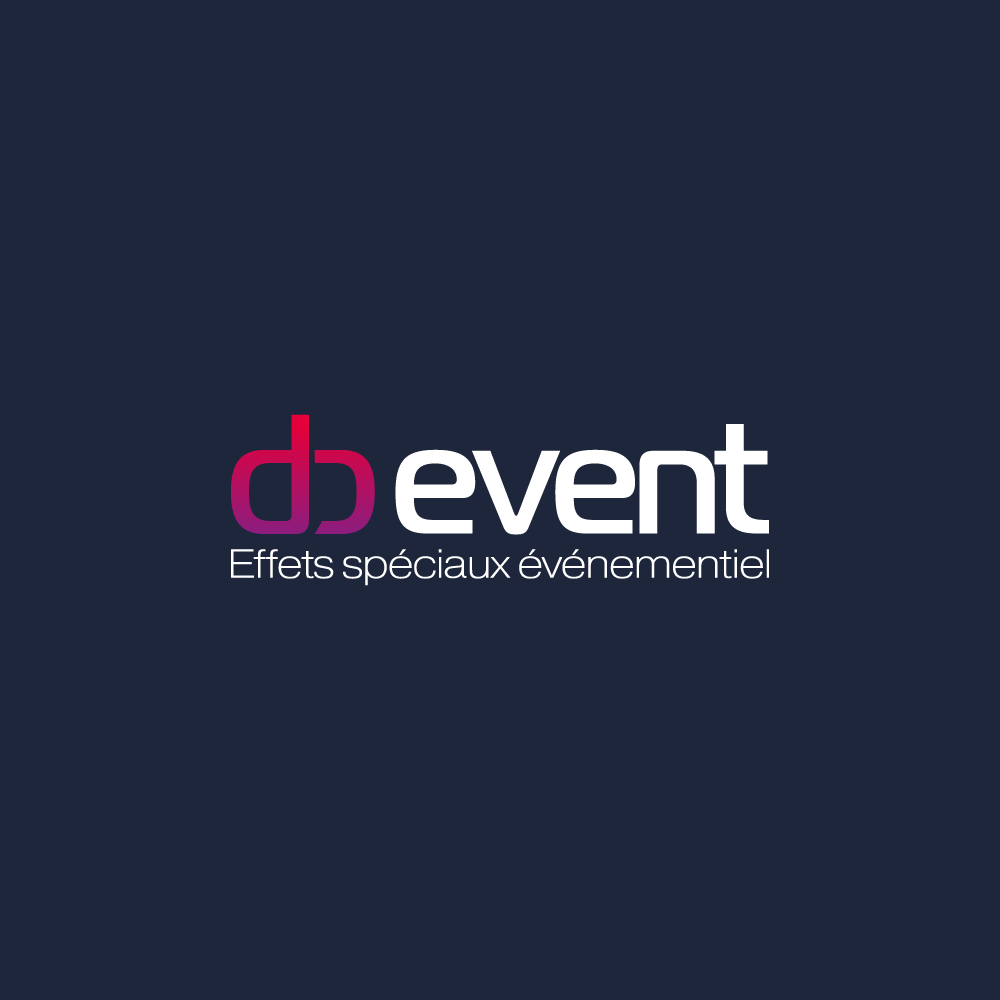 Logo de DB Event créé par l'agence Cercledesign à La Bresse, Vosges (88)