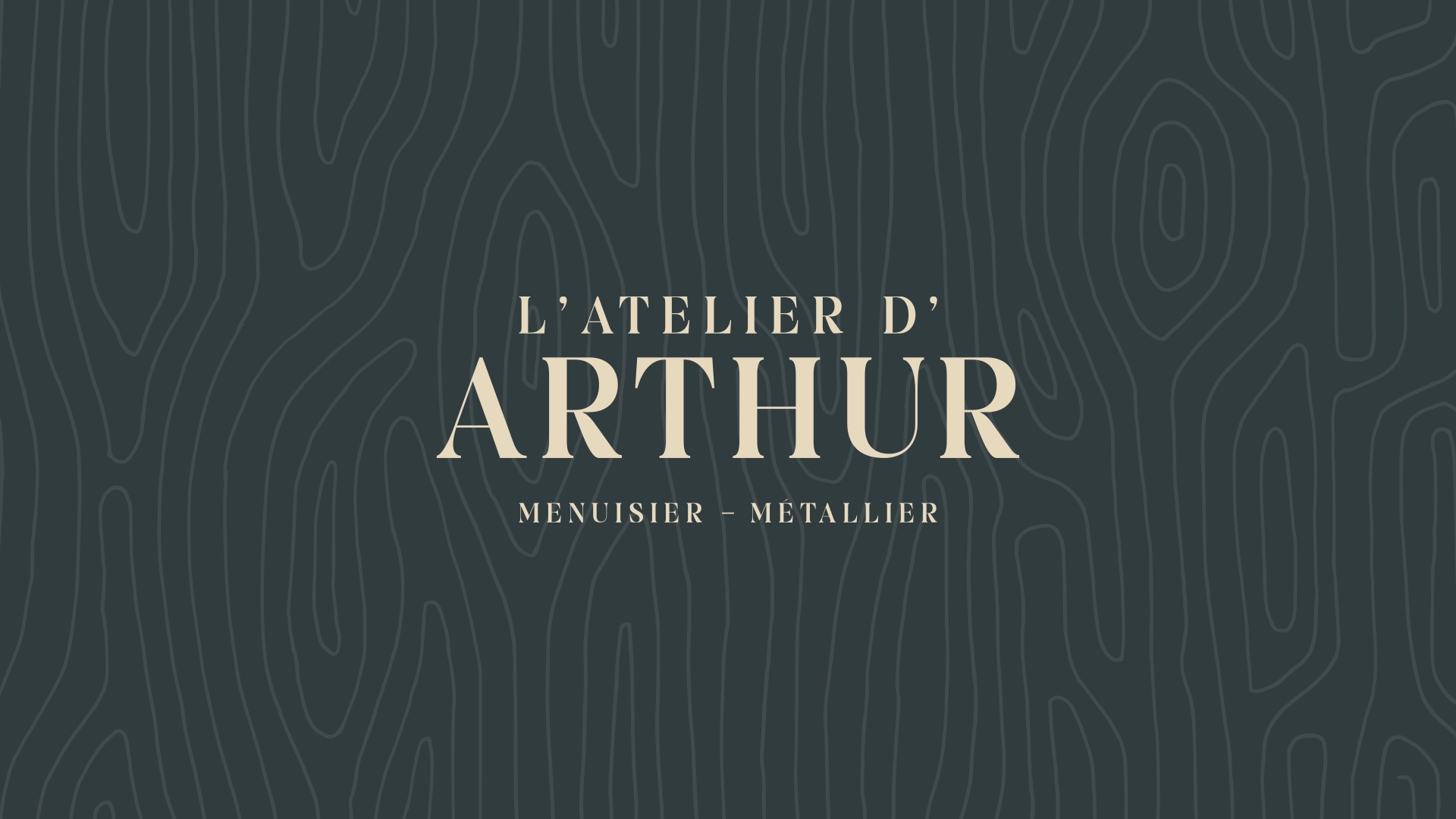 Logo de l'Atelier d'Arthur à La Bresse créé par Cercledesign, créateur de logo dans les Vosges (88)