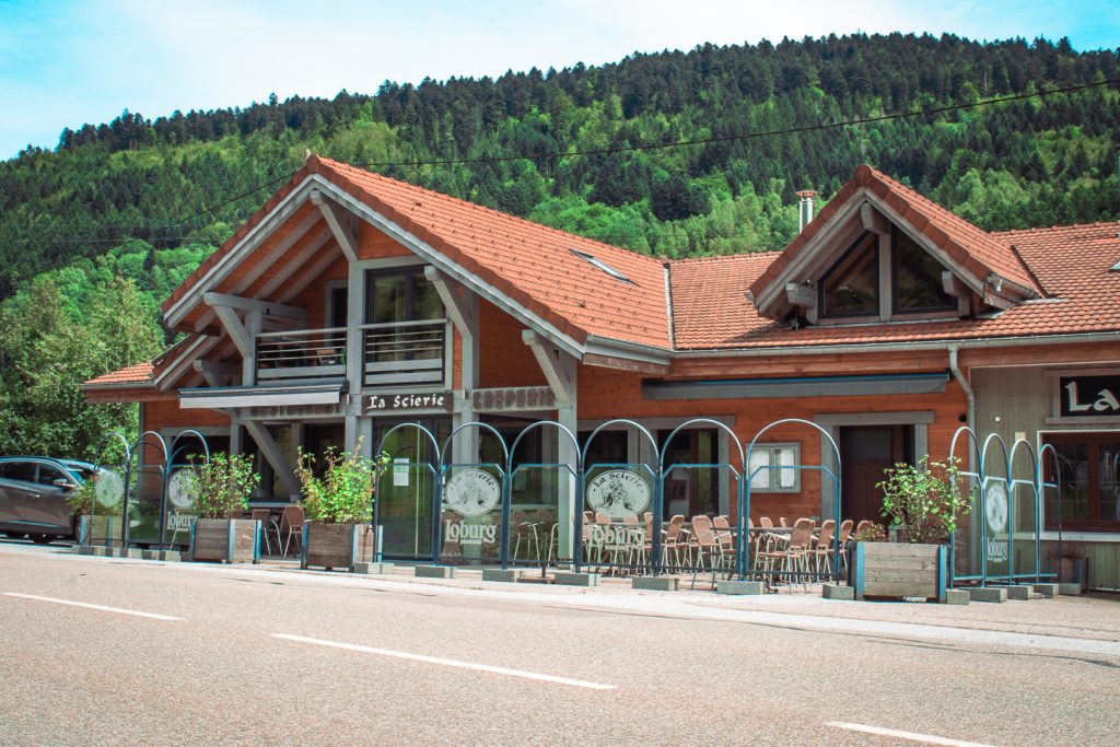 Photo du restaurant La Scierie à La Bresse, réalisée par Cercledesign dans les Vosges (88)