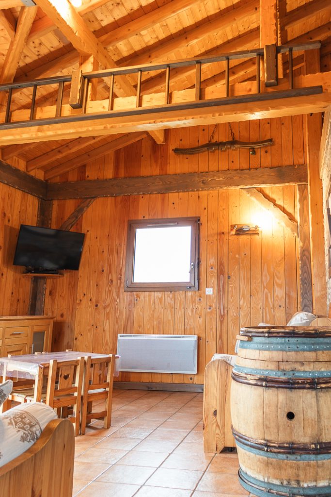 Photo d'un des gîtes des Mios à La Bresse, réalisée par Cercledesign dans les Vosges (88)