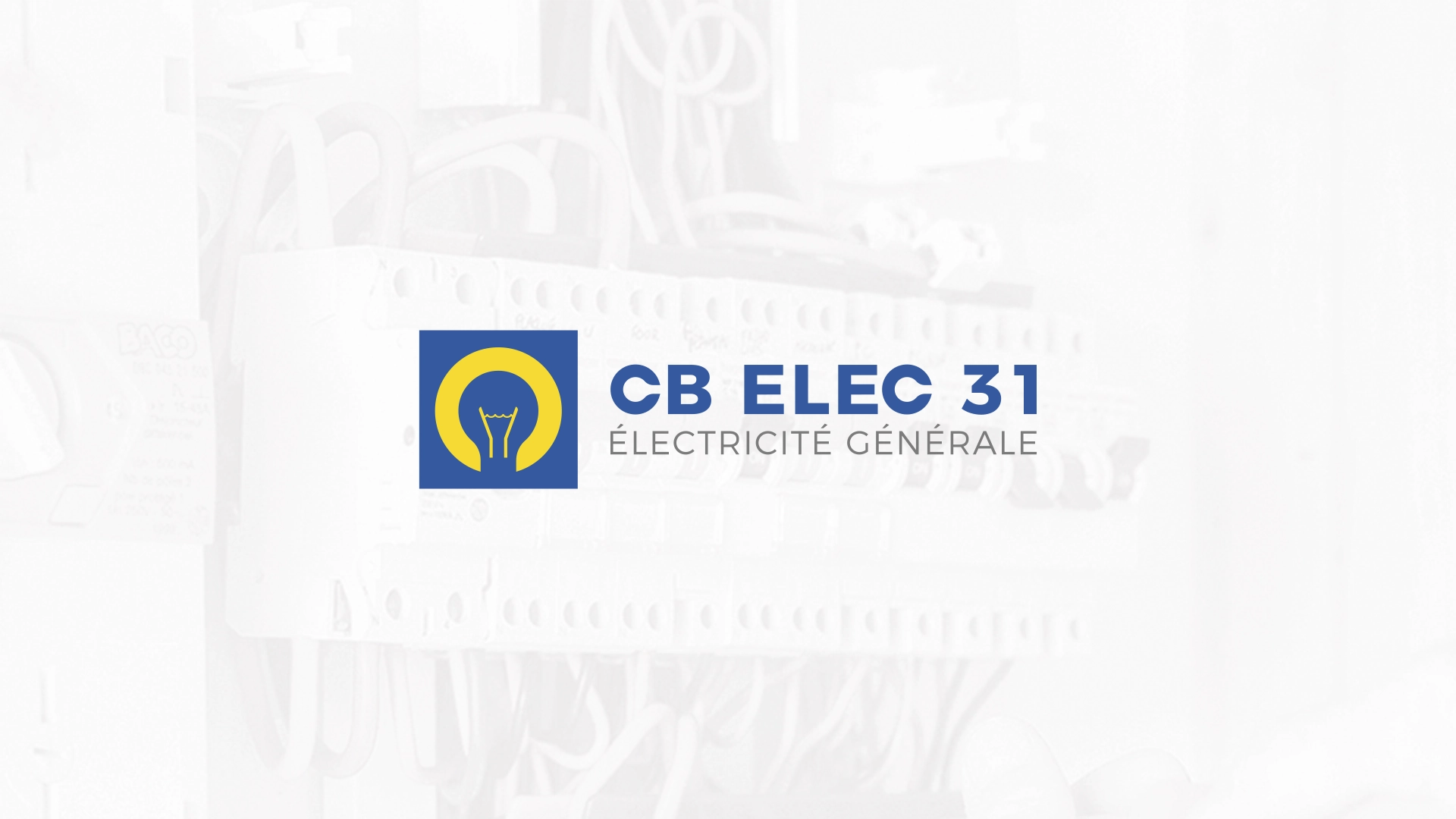 Création du logo de l'entreprise CB Elec 31 à Toulouse réalisé par Cercledesign à La Bresse dans les Vosges (88)