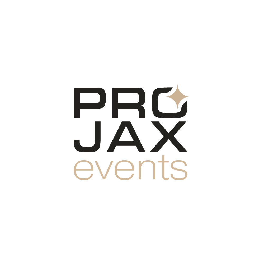 Création du logo de l'entreprise Projax Events réalisé par Cercledesign à La Bresse dans les Vosges (88)