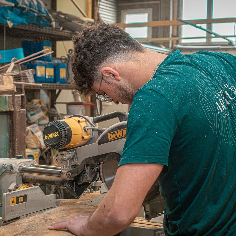 Photo de l'Atelier d'Arthur à La Bresse, réalisée par Cercledesign dans les Vosges (88)
